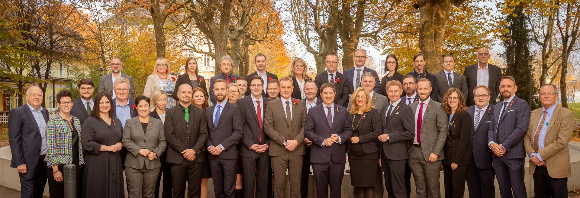 Mitglieder des Gemeinderates der Stadt Wels