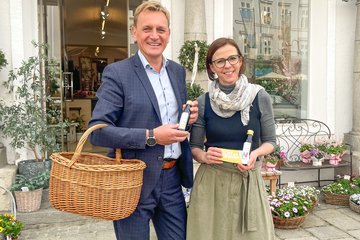 Verteilaktion Weltgesundheitstag Schinninger